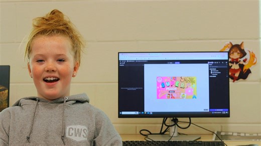 3.4K views · 54 reactions | Meet Peyton Thompson, a standout 6th grader in our Computer Science class! Peyton has been working hard on her game, Super Peach, bringing creativity and innovation to life through coding. Her dedication and problem-solving skills make her a truly amazing student.  Let's give Peyton a round of applause for her incredible work!  | Mecklenburg County Middle School | Facebook
