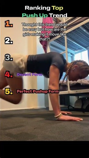 Ranking The Best Push Up Trend Videos!
