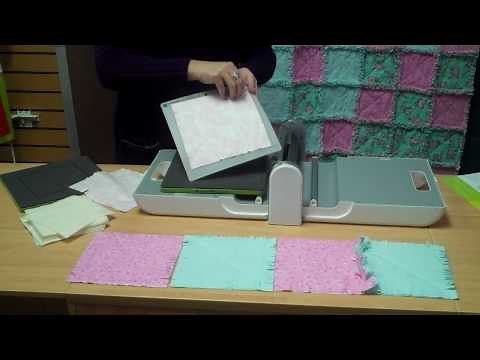Create the AccuQuilt GO!™Cozy Rag Squares Lap Quilt
