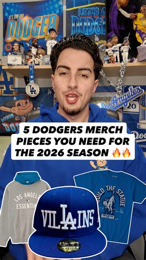 Here are 5 Dodgers clothing items and hats that you’ll NEED for the 2026 season 🔥 #dodgers #fashion #losangeles | Dodgers Nation