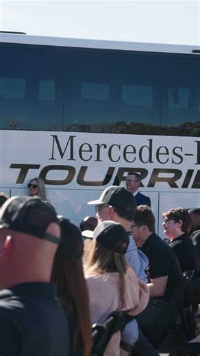 Daimler Truck on Instagram: "New headquarters for Daimler Coaches North America (DCNA) in Jacksonville, Florida. 🚌🎉 DCNA, a subsidiary of Daimler Buses, strengthens its presence in the U.S. market with a new facility spanning more than 43,000 square feet. 🔍 Inside the new headquarters: ✔️ Pre-Delivery Inspection (PDI) and service facility ✔️ Secured parking for over 100 motorcoaches ✔️ Modern training centervfor technicians and operators In Jacksonville each Mercedes-Benz #Tourrider undergoes