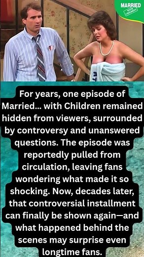This Banned Married With Children Episode Can FINALLY Be Shown