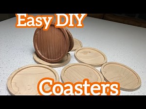 Easy DIY Coasters #godfirst #diywoodworking #woodworking #coasters