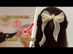 How to Make Beautiful Hair Clip Bows at Home 🎀 | Ribbon Hair Clips Just Got a Whole Lot CUTER!