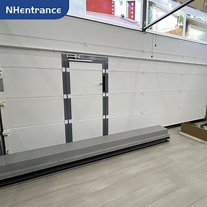[Hot Item] Industrial Sectional Overhead Door with Pedestrian Wicket Door