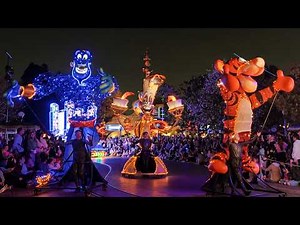 A Front Row Seat! Paint the Night Parade 4K 60fps Full Show | Disneyland