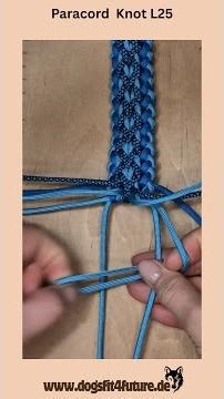 Dog Collar Paracord Tutorial Knot L25