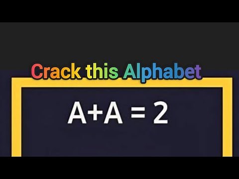Crack the Alphabet Puzzle! #AlphabetPuzzle #BrainTeaser #MathChallenge #PuzzleSolving #LogicPuzzle
