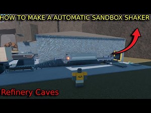 HOW TO MAKE A AUTOMATIC SANDBED IN REFINERY CAVES | Roblox