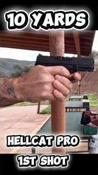 1st shots with the Hellcat Pro. If a new shooter can hit with it so can you #9MM #2atv #Hellcatpro