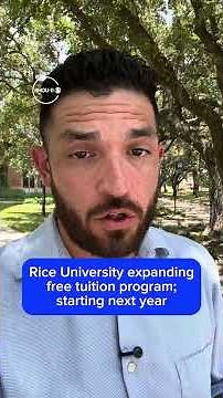 Rice expands free tuition program