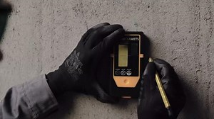 KAIWEETS LR100G Laserdetektor, Nur Kompatibel mit KT360A, Dual-LCD-Anzeige, Doppelseitige LED, Einstellbarer Signalton, Arbeitsbereich bis 60 m, Inklusive Stabile Befestigungsklammer