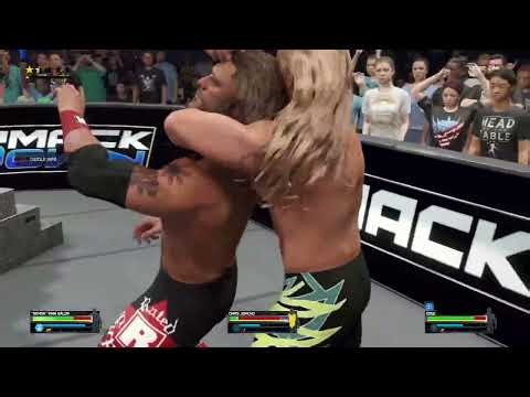 Y2J vs EDGE vs DEMON FINN BALOR - WWE 2K25 SMACKDOWN 2