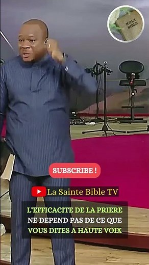 Enseignement biblique N°54 - L'efficacité de la prière dépend de nos pensées - Pst Mohammed Sanogo