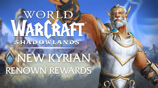 New 9.1 Kyrian renown rewards 40+ | Shadowlands