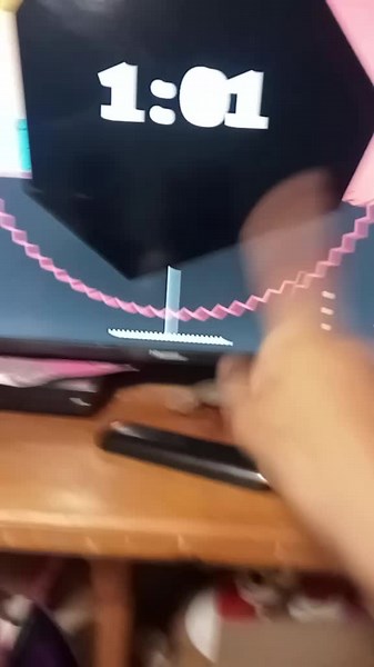 Countdown Timer Interaction on Digital Display