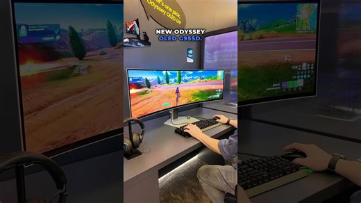 The new Samsung Odyssey OLED G9 gaming monitor!