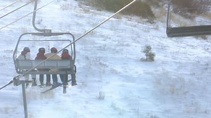 Skiers and boarders spend Thanksgiving on the slopes at Bogus Basin