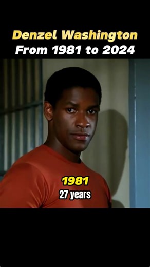 Denzel Washington Transformation Over the Years