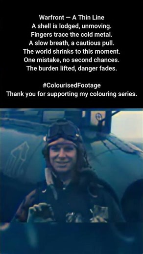 Live Ordnance Removed with Care #ColourisedHistory