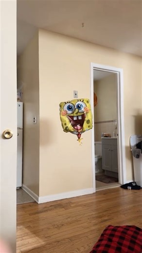 Haunted SpongeBob Balloon #spongebob #haunted #halloween #scary #spooky #nickelodeon #horror