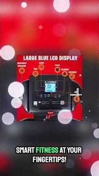 Kobo 2HP Bluetooth Treadmill | Home Fitness Made Easy! 🏃‍♂️🔥