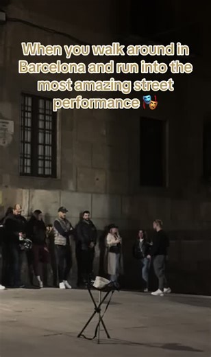 Incredible Opera Street Performance in Barcelona