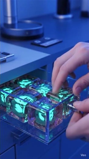 Restocking my Energy Cubes #asmr #satisfying #plushcore#aliencore#digitaltexture #shorts