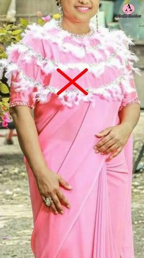 Plus Size Blouse Design Ideas & Style Tips | Tips For Slim Look #ashortoday #plussizefashion #short