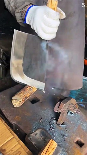 Simple tool for attaching knife handles easily #shorts