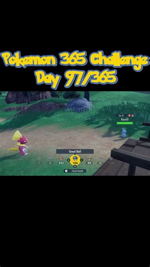 Pokemon 365 Challenge Azurill #pokemonviolet #pokemon #azurill