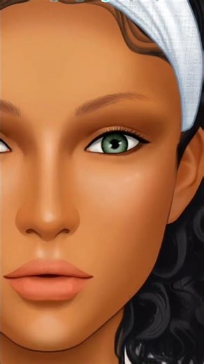 ASMR Animated Face Makeup ✨ Before & After