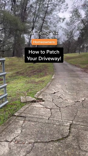 How to Patch Your Driveway: Save Money and Time Before Replacement!