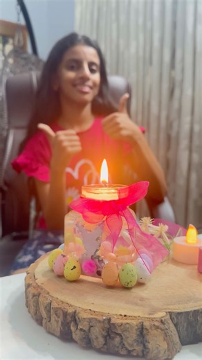 Easter special craft ideas #candle craft #minhwacuties #richelcraft #youtubeshorts