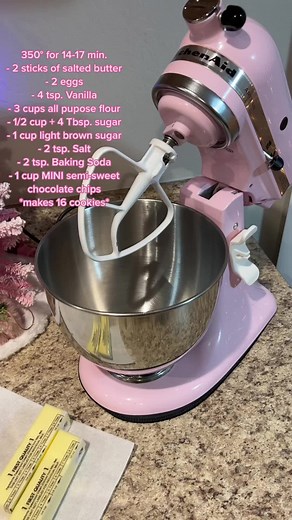 Delicious Homemade Cookie Recipe with KitchenAid Mixer