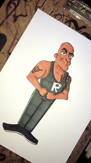 Celebrate Dwayne Johnson's Birthday with Art Styles