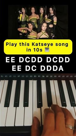 Learn Gabriela by KATSEYE on Piano in 30 Seconds 🔥