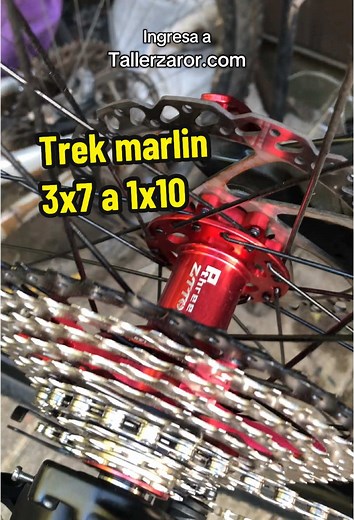 Actualización Trek Marlin: De 3x7 a 1x10