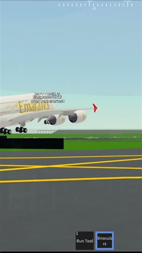 buttering an a380 in ptfs (Pilot training flight simulator) #gaming#viral #fyp #blowup