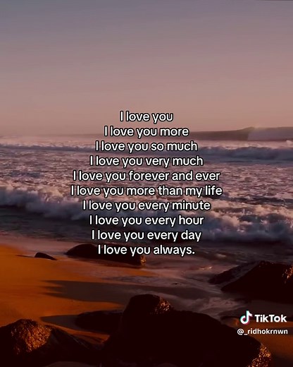 I Love You So Much: Expressing Deep Affection
