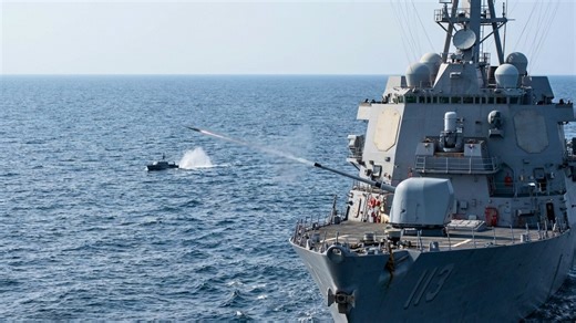 A guided shell now protects US Navy ships from fast attacks