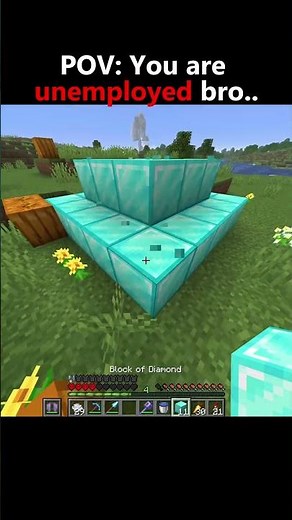 POV: You are unemployed bro.. #minecraft