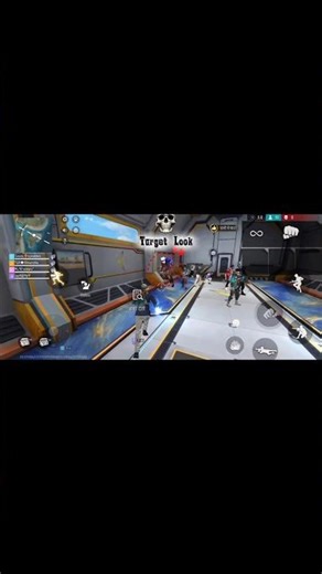 #Title: 🎯100% Target Lock Strategy!#FreeFire #Shorts #TargetLock#Pure Skill! Only Target Lock 🔒