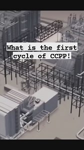 What is the first cycle of CCPP! #heatrecoverysteamgeneratorr #HRSG #boiler #STEAM #powerplant #turbine #CCpp | Md. Tanvir Ahmed