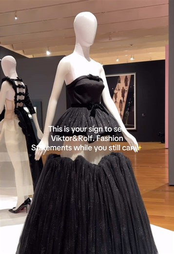 With less than a month remaining, consider this your sign to experience Viktor&Rolf: Fashion Statements at the High Museum of Art before it closes. 👗✨💄 #fashion #artmuseum #atlanta