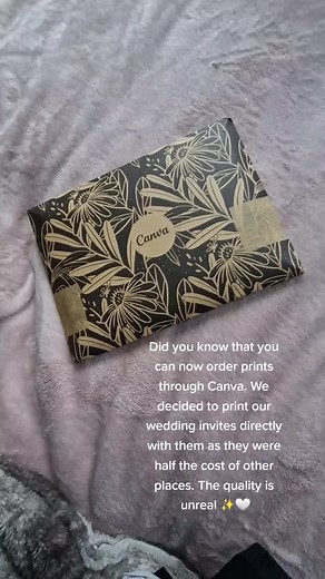 Printing Wedding Invitations with Canva
