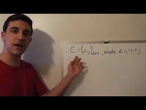 INTRODUÇÃO ÀS MATRIZES (Matemática Básica) | Exatas Exatas