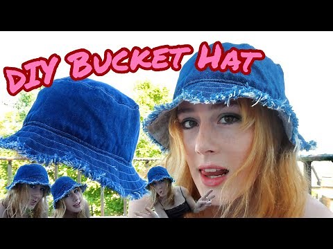 DIY (denim) Bucket Hat (easy and simple)