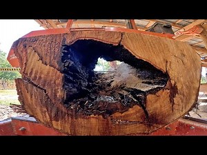 The Wildest Log I've Ever Milled