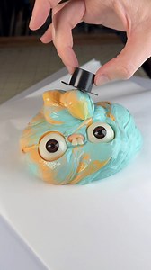 Multicolored Paint Blob #weirdart #artist #blob #paint | Nick Douillard